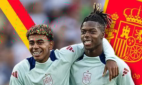 Lamine Yamal, Nico Williams, Spain, Euro 2024