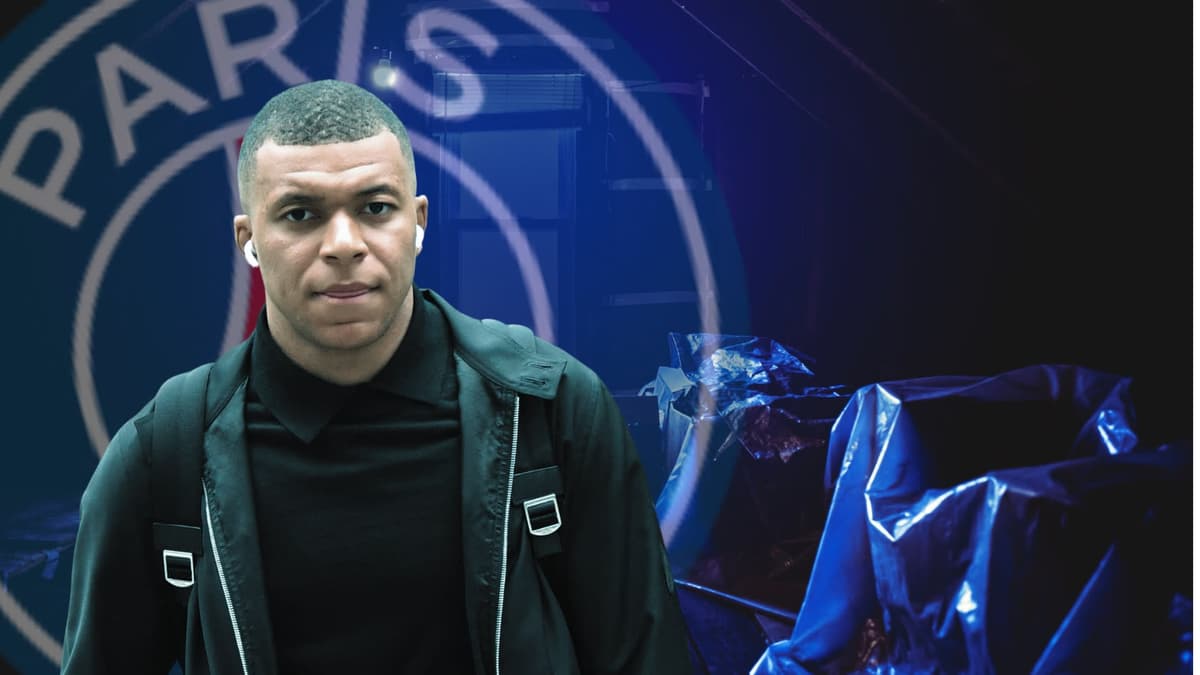 Kylian Mbappe left in the loft by PSG