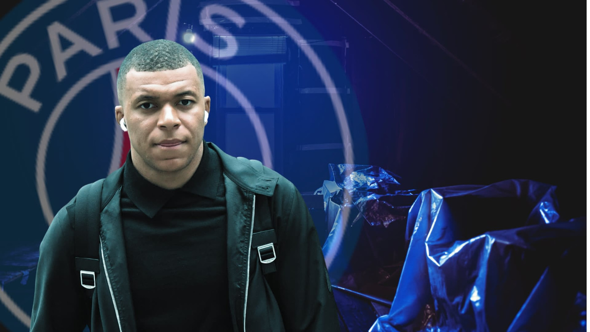 Kylian Mbappe left in the loft by PSG