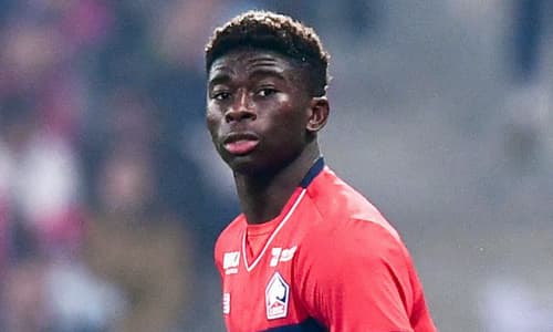 Lille youngster Carlos Baleba