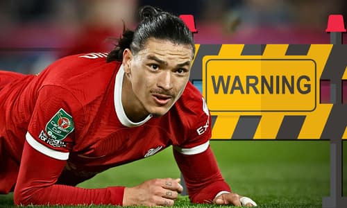 Darwin Nunez, Liverpool, warning