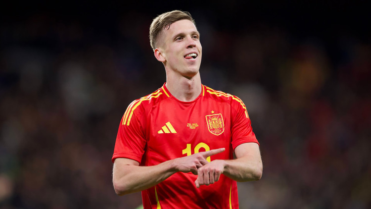Dani Olmo could be on the move to the Premier League this summer.