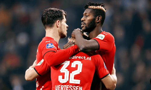 Marco van Ginkel, Yorbe Vertessen, Ibrahim Sangaré, PSV