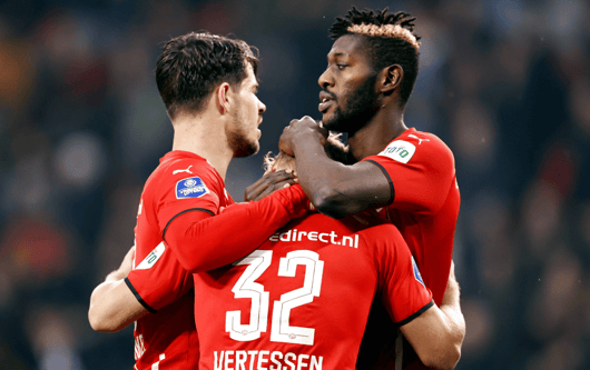 Marco van Ginkel, Yorbe Vertessen, Ibrahim Sangaré, PSV