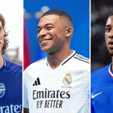 Riccardo Calafiori, Kylian Mbappe, Michael Olise
