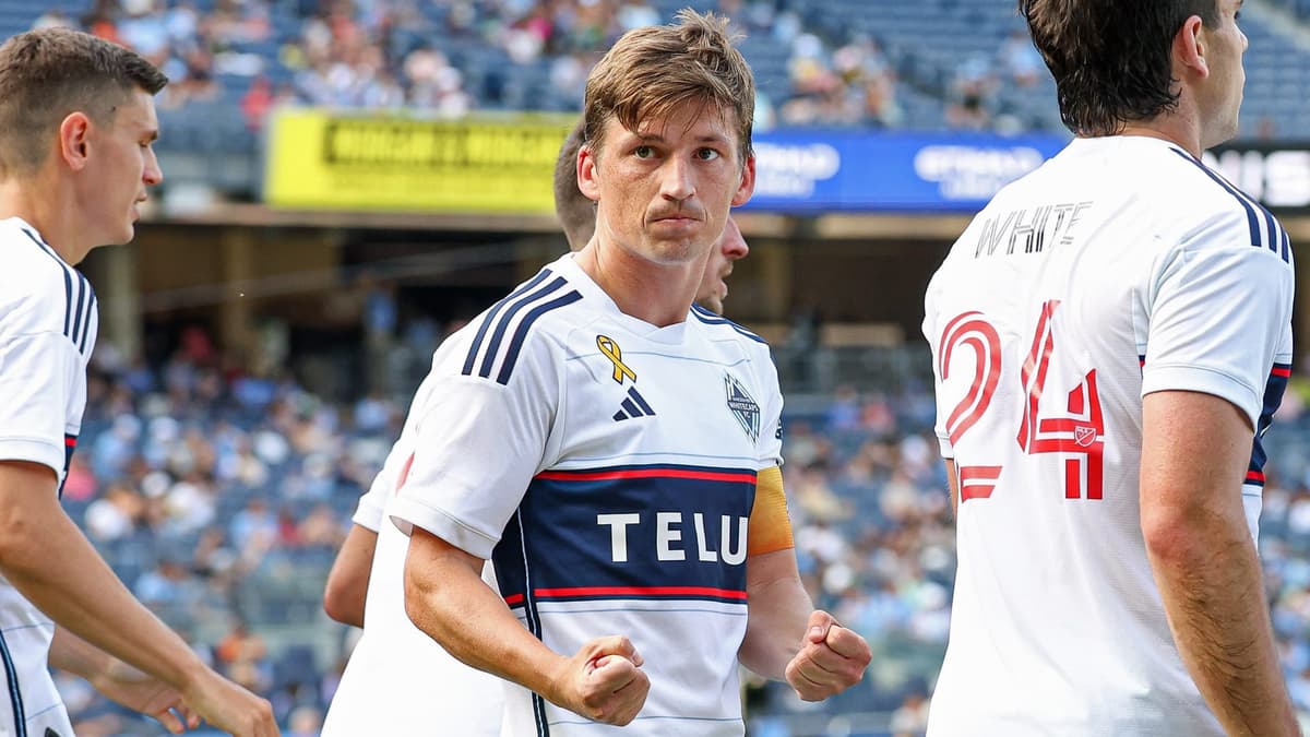 Ryan Gauld playing for Vancouver Whitecaps
