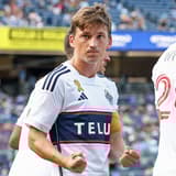 Ryan Gauld playing for Vancouver Whitecaps