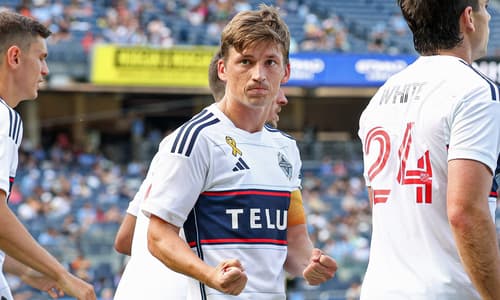 Ryan Gauld playing for Vancouver Whitecaps