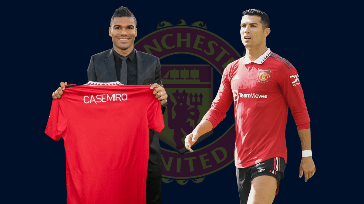 Casemiro, Cristiano Ronaldo, Manchester United