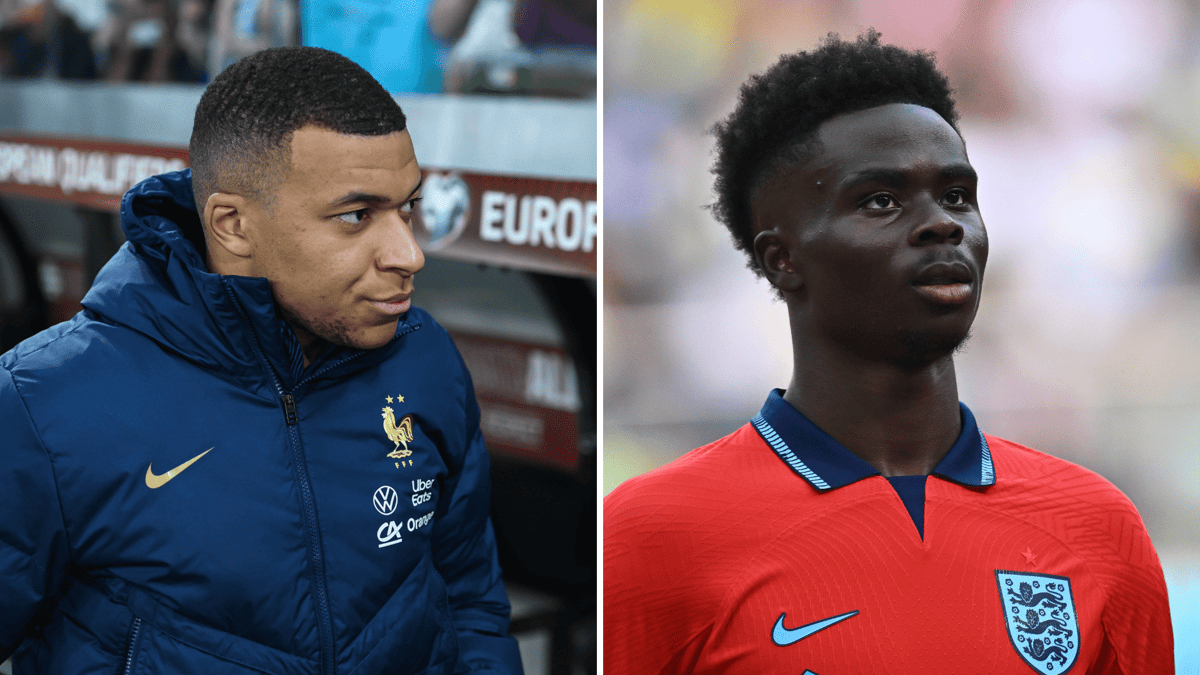 Kylian Mbappe, Bukayo Saka, 2023