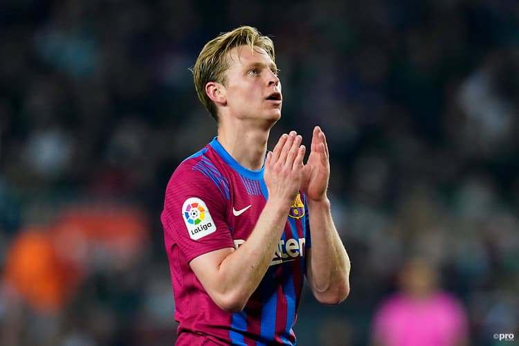 Frenkie de Jong, Barcelona, 2021-22
