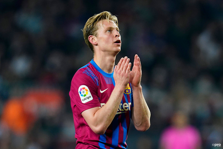 Frenkie de Jong, Barcelona, 2021-22