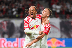 Xavi Simons, Dani Olmo, RB Leipzig