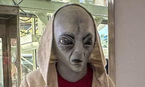 The only alien in Miami; Lionel Messi!