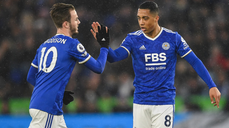 James Maddison and Youri Tielemans 