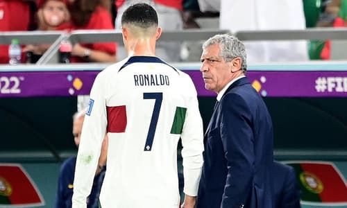Cristiano Ronaldo, Fernando Santos, Portugal, World Cup 2022
