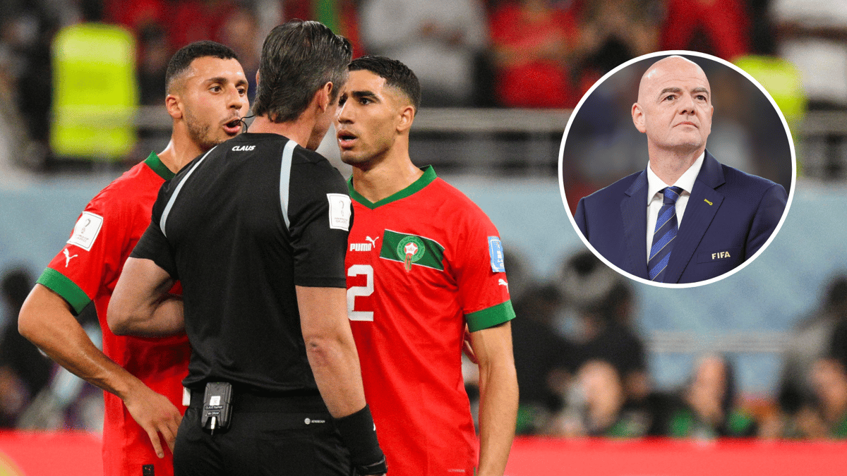 Achraf Hakimi, Gianni Infantino, World Cup Qatar, WK Qatar