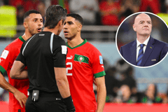 Achraf Hakimi, Gianni Infantino, World Cup Qatar, WK Qatar