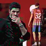 Andrea Berta, Mikel Arteta, Adrian Nino, Diego Simeone