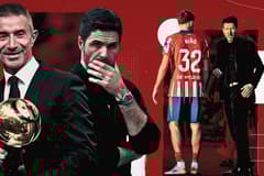 Andrea Berta, Mikel Arteta, Adrian Nino, Diego Simeone