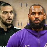 Andy Carroll, LeBron James