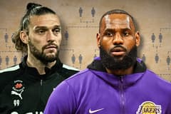 Andy Carroll, LeBron James