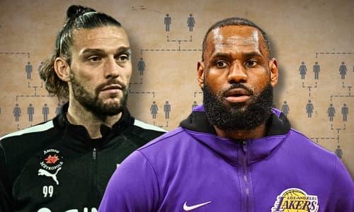 Andy Carroll, LeBron James