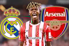 Nico Williams, Real Madrid, Arsenal, 2024/25