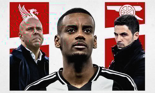 Alexander Isak, Arne Slot, Liverpool, Mikel Arteta, Arsenal