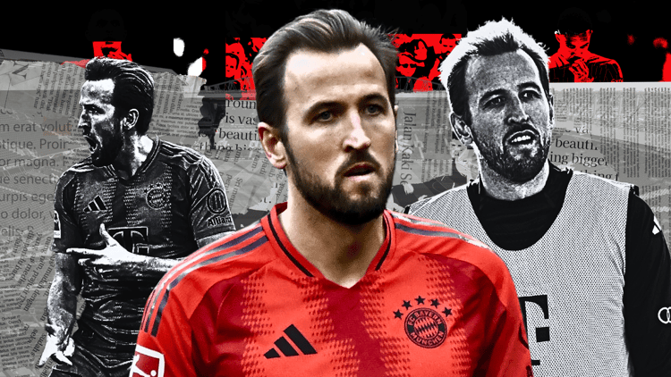 Harry Kane speelde tot op heden 82 wedstrijden voor Bayern München en scoorde 76 keer.