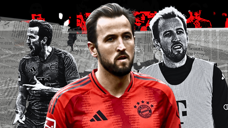 Harry Kane speelde tot op heden 82 wedstrijden voor Bayern München en scoorde 76 keer.