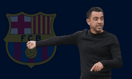 Xavi staat onder druk bij Barcelona