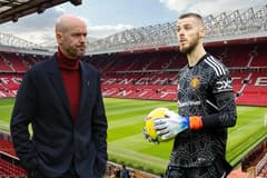 Erik ten Hag, David De Gea, Man Utd, 2022/23