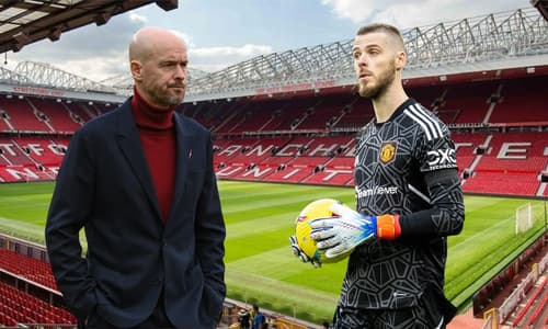 Erik ten Hag, David De Gea, Man Utd, 2022/23
