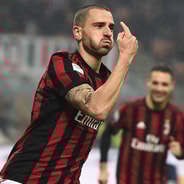 Leonardo Bonucci, Milan, 2017-18