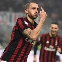 Leonardo Bonucci, Milan, 2017-18
