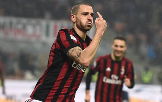 Leonardo Bonucci, Milan, 2017-18