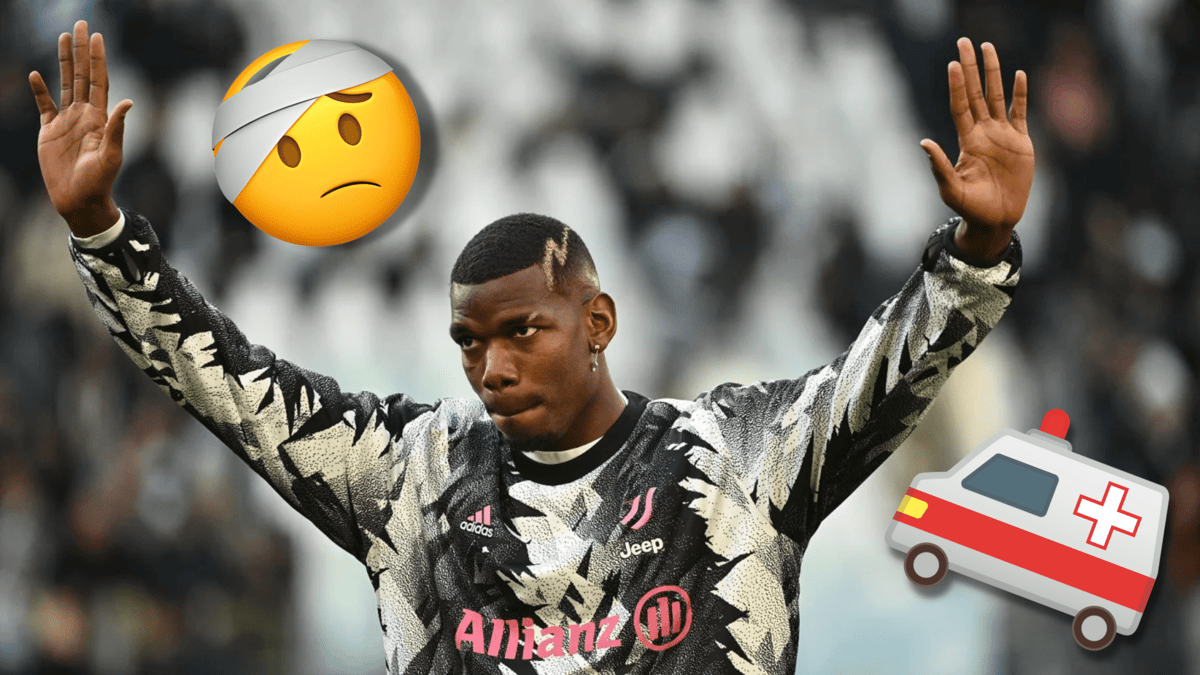 Paul Pogba, injury, 2022/23