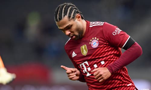 Bayern winger Serge Gnabry