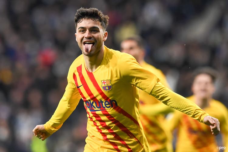 Pedri, Barcelona, 2021/22