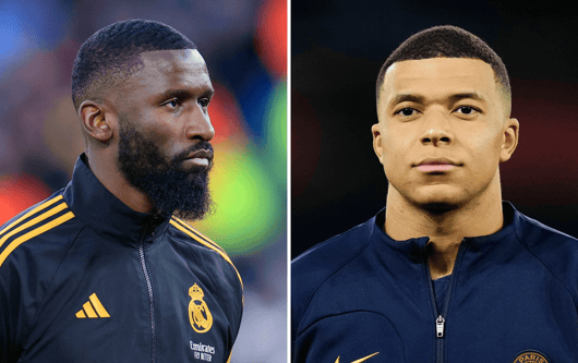 Antonio Rudiger, Kylian Mbappe, Real Madrid, PSG, 2023/24