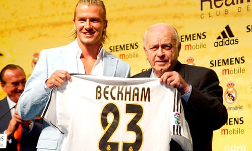 Barcelona presidential candidate Font: I won’t promise big names like we did with Beckham in 2003