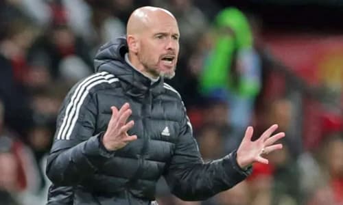 Man Utd manager Erik ten Hag.