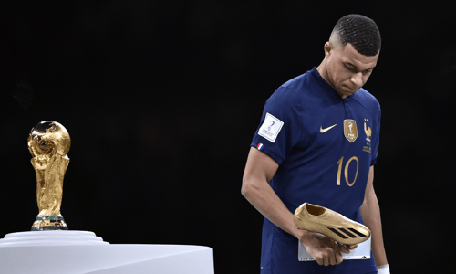 Kyllian Mbappé, WK 2022, Argentina - France