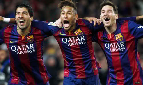 Lionel Messi, Luis Suarez, Neymar at Barcelona