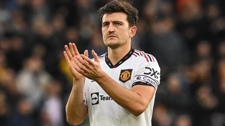 Het contract van Harry Maguire met Manchester United loopt medio 2025 ten einde.