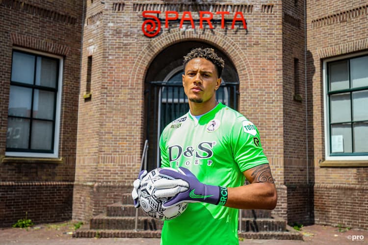 Watford's Maduka Okoye was the first signing of the January 2022 window