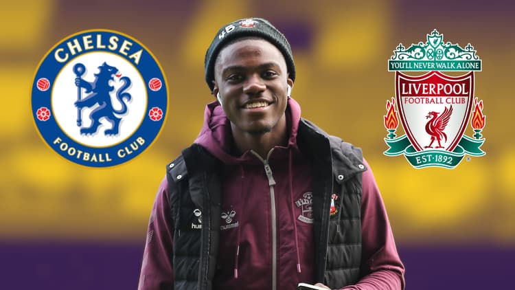 Southampton's Romeo Lavia is being chased by Liverpool and Chelsea