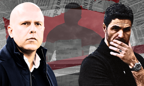 Arne Slot, Mikel Arteta