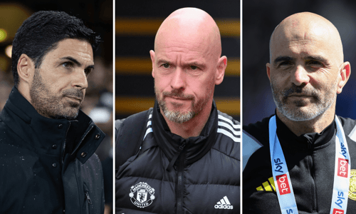 Mikel Arteta, Erik ten Hag, Enzo Maresca